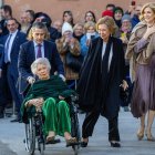 La Reina Emérita, La Infanta Cristina e Irene de Grecia.