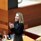La presidenta de Extremadura en funciones, María Guardiola