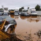 Efectos de las lluvias en la zona del barranco en Carcaixent, a 29 de diciembre de 2025, en Carcaixent, Valencia, Comunidad Valenciana