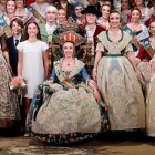 Exaltación de Juana Paula Centeno Roig, nieta de Juan Roig, como fallera mayor de Convento Jerusalén