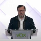 El portavoz nacional de VOX,José Antonio Fúster
