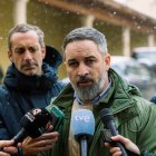 El presidente de Vox, Santiago Abascal