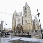 (Foto de ARCHIVO)
Nevada caída sobre la ciudad, a 23 de enero de 2026, en León, Castilla y León (España). La Xunta suspende las clases en gran parte de Lugo por la borrasca Ingrid. La provincia se cubre de nieve a causa de la borrasca Ingrid, En zonas elevadas, el manto supera los 20 centímetros de espesor.

Fernando Otero / Europa Press
23/1/2026
