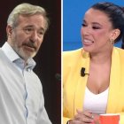Jorge Azcón y Sarah Santaolalla