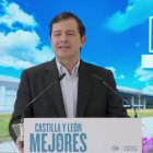El Presidente del PP de Castilla y León y candidato a la reelección como presidente de la Junta, Alfonso Fernández Mañueco
