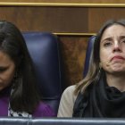 Irene Montero y Ione Belarra en el Congreso