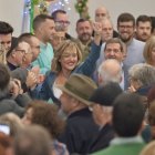 (Foto de ARCHIVO)
La ministra de Educación, Formación Profesional y Deportes, Pilar Alegría (c), durante un acto donde ha anunciado su candidatura a liderar el PSOE de Aragón, a 21 de diciembre de 2024, en La Zaida, Zaragoza, Aragón (España). Alegría ha presentado su candidatura a la Secretaría General del PSOE de Aragón para suceder a Javier Lambán, secretario general del partido desde 2012 y que no se presenta a la reelección. La ministra es la primera en hacer oficial su candidatura, pero todo apunta a que no será la única y finalmente habrá elecciones primarias, que si gana harán que se convierta en la primera mujer al frente del PSOE de Aragón. Lambán ha mostrado públicamente su rechazo a que Alegría asuma el cargo.

Marcos Cebrián / Europa Press
21 DICIEMBRE 2024;PSOE;CANDIDATURA;LIDERAR;ARAGÓN;SECRETARÍA;GENERAL
21/12/2024
