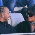 Kim Kardashian y Lewis Hamilton