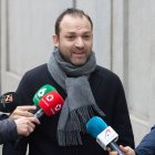 El hijo de José Luis Ábalos, Víctor Ábalos, a su llegada a declarar al Tribunal Supremo,
