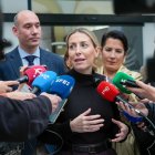 María Guardiola , presidenta en funciones de la Junta de Extremadura