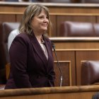 La diputada del PSOE que sustituye a José Luis Ábalos, Ana María González, jura su cargo en el Congreso.