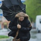 Racha de viento fuerte