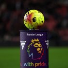 SUNDERLAND, ENGLAND - FEBRUARY 11: A general view of the with pride ball plinth prior to the Premier League match between Sunderland and Liverpool at Stadium of Light on February 11, 2026 in Sunderland, England. (Photo by George Wood/Getty Images)