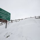 Puerto de Pajares, a 3 de marzo de 2024, en León.