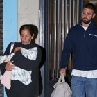 Anabel Pantoja, David Rodríguez y su hija Alma