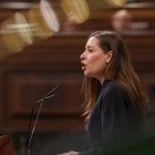 La portavoz del PP en el Congreso, Ester Muñoz, interviene durante una sesión plenaria en el Congreso de los Diputados, a 17 de febrero de 2026, en Madrid (España). 

Matias Chiofalo / Europa Press
17/2/2026