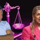 Julio Iglesias y la vicepresidenta Yolanda Díaz