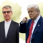 Trump y Esmaeil Baqaei