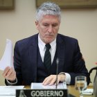 El ministro del Interior, Fernando Grande Marlaska, comparece ante la Comisión de Interior, en el Congreso de los Diputados.