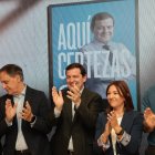 Alfonso Fernández Mañueco en el inicio de campaña en Salamanca