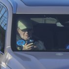 El Rey Juan Carlos, en noviembre de 2025 en Sanxenxo.