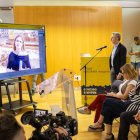 Presentación del infoDANA Recuperación con Ángel Víctor Torres, Diana Morant y Pilar Bernabé