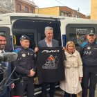 Xavier García Albiol en la inauguración de la oficina contra la okupación de Alcobendas