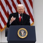 El presidente de Estados Unidos, Donald Trump.