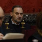 El exministro Jose Luis Ábalos durante la audiencia preliminar en el Tribunal Supremo.