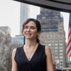 La presidenta de la Comunidad de Madrid, Isabel Díaz Ayuso, en la primera jornada de su viaje institucional a Nueva York (Estados Unidos).