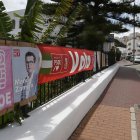 Propaganda electoral del PSOE de Mojácar (Almería).