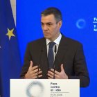 El presidente del Gobierno, Pedro Sánchez