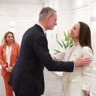 El Rey Felipe VI se reúne con la líder opositora venezolana y Nobel de la Paz María Coriña Machado en Chile

REMITIDA / HANDOUT por CASA DE S.M. EL REY / JOSE JIMENEZ
Fotografía remitida a medios de comunicación exclusivamente para ilustrar la noticia a la que hace referencia la imagen, y citando la procedencia de la imagen en la firma
11/3/2026