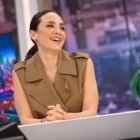 Tamara Falcó, durante la tertulia de El Hormiguero en la que destapó cómo le pidió matrimonio Íñigo Onieva.