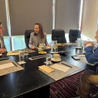 Una delegación de Vox y de la Fundación Disenso mantiene un encuentro con María Corina Machado en Santiago de Chile