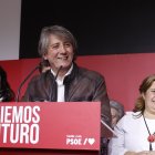El candidato del PSOE a la Presidencia de la Junta de Castilla y León, Carlos Martínez, interviene tras el seguimiento de la noche electoral del PSOE de Castilla y León, en el Hotel San Francisco, a 15 de marzo de 2026, en Soria, Castilla y León (España). Castilla y León ha celebrado este domingo 15 de marzo elecciones a las Cortes autonómicas, una jornada en la que los ciudadanos están llamados a las urnas para elegir a los 82 procuradores del Parlamento autonómico.

Concha Ortega Oroz / Europa Press
15 MARZO 2026;ELECCIONES;15M;CASTILLA Y LEÓN;ESPAÑA;AUTONÓMICAS;SORIA;PSOE
15/3/2026