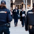El empresario Víctor de Aldama a su llegada al interrogatorio del juez instructor del 'caso Koldo' en la Audiencia Nacional a 27 de noviembre de 2025.