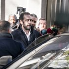 Víctor de Aldama sale de declarar en el Tribunal Supremo a 16 de diciembre de 2024.
