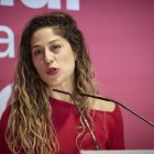La coordinadora general de Sumar, Lara Hernández