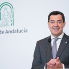 El presidente de la Junta de Andalucía, Juanma Moreno