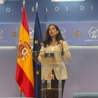 La portavoz de Vox en el Congreso, Pepa Millán