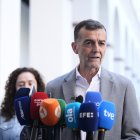 El candidato del partido de coalición Por Andalucía, Antonio Maíllo (IU).