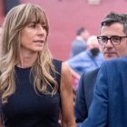 La mujer de Pedro Sánchez, Begoña Gómez, y el ministro de Justicia, Félix Bolaños.