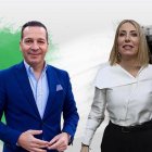 Óscar Fernández Calle y María Guardiola