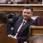 El portavoz de ERC en el Congreso, Gabriel Rufián.