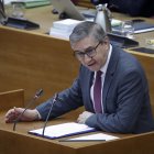 El conseller de Economía, Hacienda y Administración Pública, José Antonio Rovira,