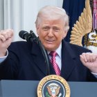 El presidente estadounidense no es persona que tienda a disimular sus emociones ni intenciones aunque luego resulta bastante imprevisible.
Europa Press/Contacto/Aaron Schwartz - Pool via CN 
27/3/2026