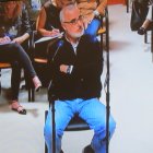Alfonso Basterra, padre de Asunta Basterra, durante su declaración en el juicio.