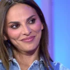 Irene Rosales en el plató de "El Tiempo Justo".