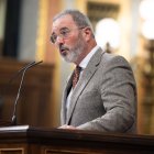 El portavoz de Vox en la Comisión Constitucional, Carlos Flores